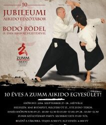 10 éves a Zumm Aikido – edzőtábor Bodo Rödel vezetésével