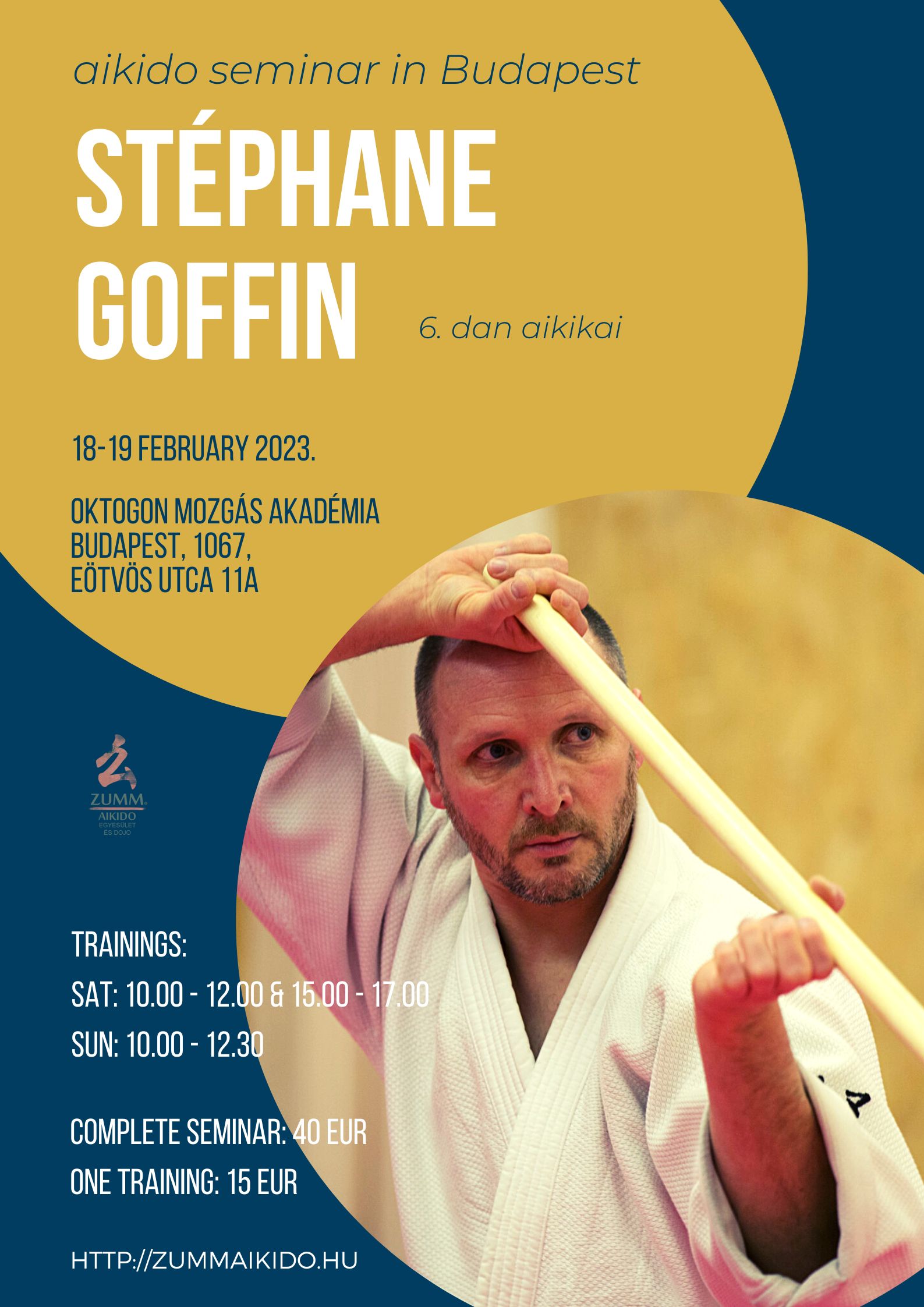 Aikido Stéphane Goffin Budapest 2023