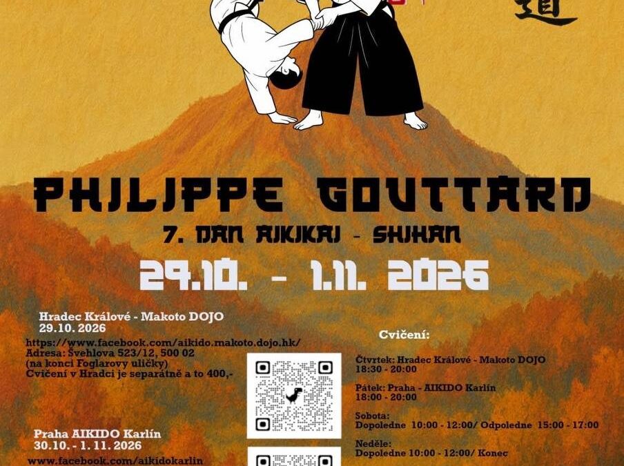 Philippe Gouttard Aikido edzőtábor Csehországban